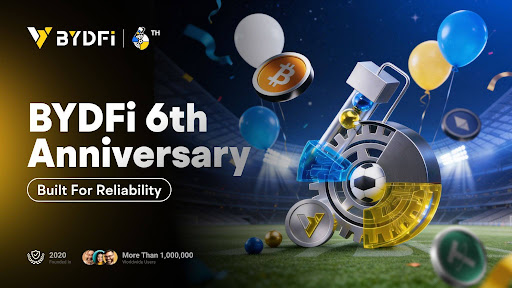  BYDFi 6TH anniversary
